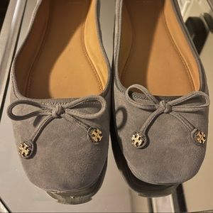 Classy ballet flats Tory Burch size 10.